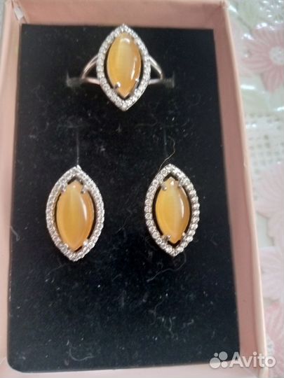 Серебряный комплект