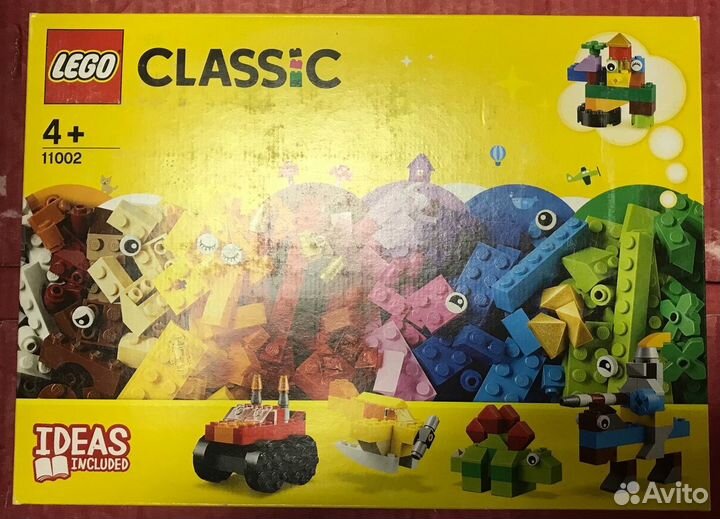 Набор lego Classic 11002 Базовый набор кубиков