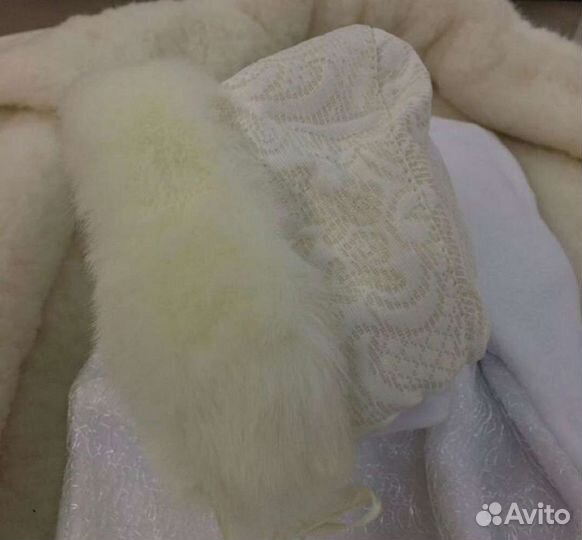 Конверт на выписку зимний для девочки