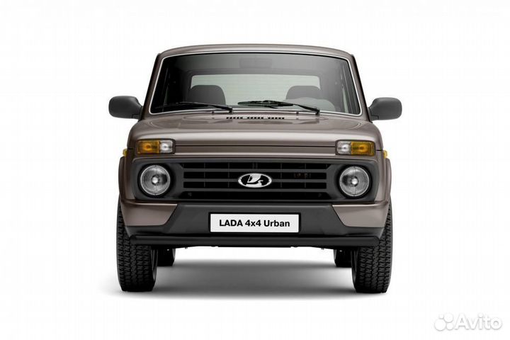 Защита переднего бампера LADA urban