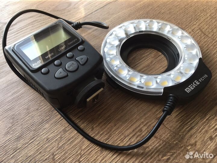 Кольцевая фотовспышка Meike FC110 Macro LED Ring L