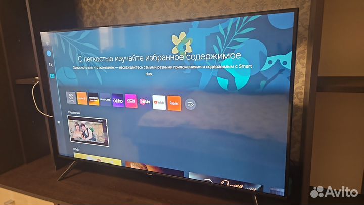 Телевизор samsung 43cu7100