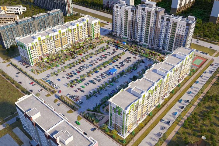 1-к. квартира, 50 м², 9/17 эт.