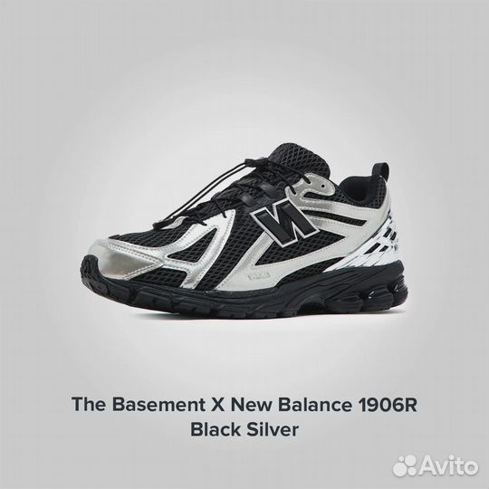 New Balance The Basement X 1906 R Black Silver