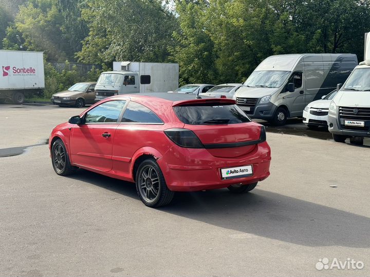 Opel Astra GTC 1.8 AT, 2007, 184 000 км