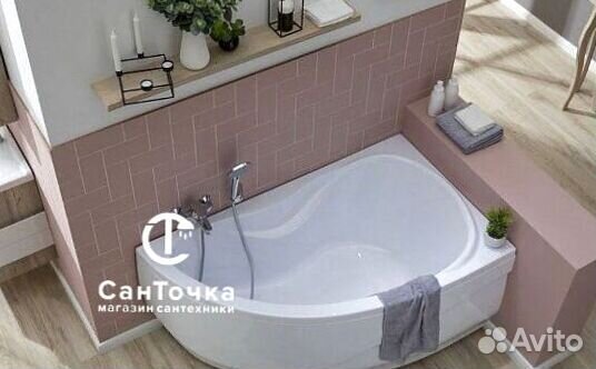 Ванна акриловая ассиметричная