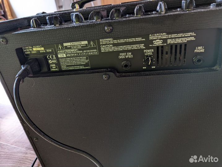 Комбоусилитель VOX AD30VT