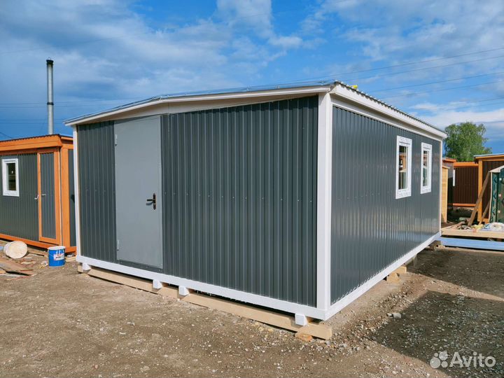 Дачный домик 6х4.4м