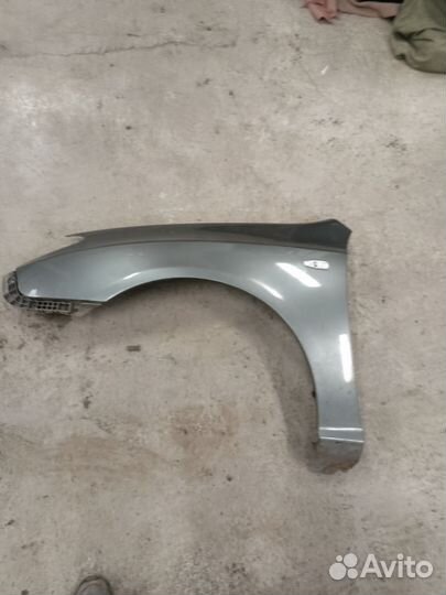 Hyundai Elantra HD 10г. Крыло переднее левое