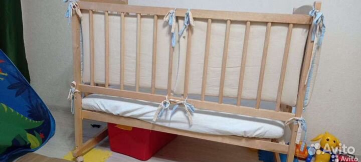 Кроватка детская до 3х лет