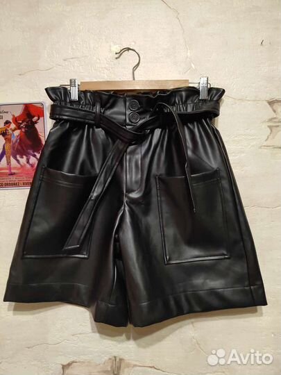 Шорты экокожа Concept Club (размер М)
