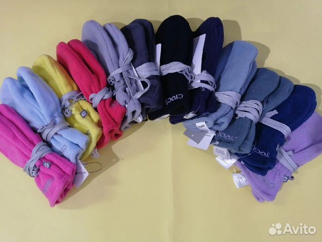 Варежки и перчатки демисезонные флис