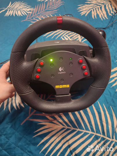 Игровой руль Logitech momo racing