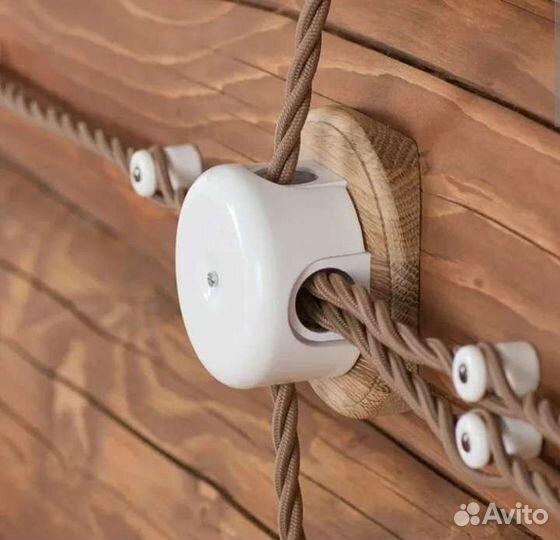 Монтаж ретро электрики