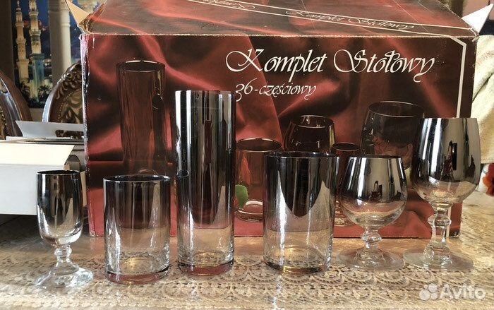 Набор бокалов 36 предметов