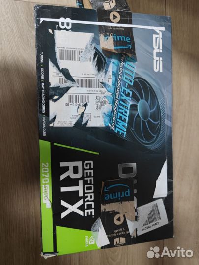 Видеокарта asus rtx 2070 super auto extreme