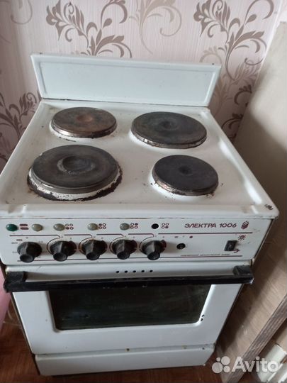 Плита электрическая бу с духовкой