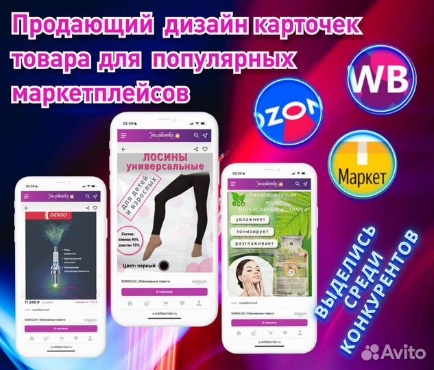 Инфографика для маркетплейсов