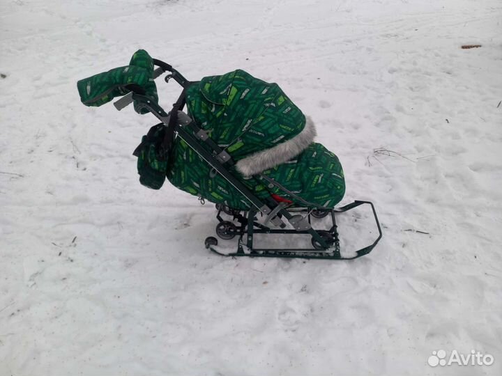 Детские санки коляска