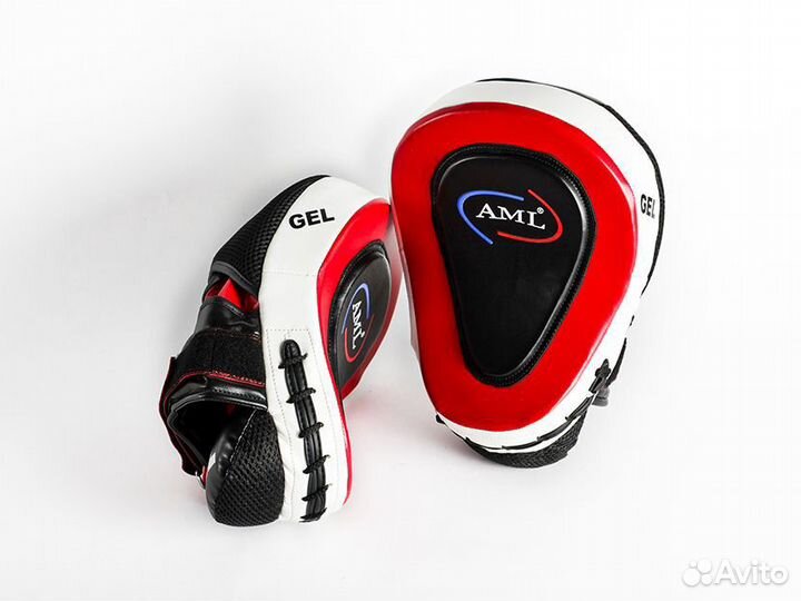 Лапы боксерские AML GEL вогнутые