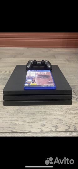 Sony playstation 4 PS4 pro 1tb с игрой