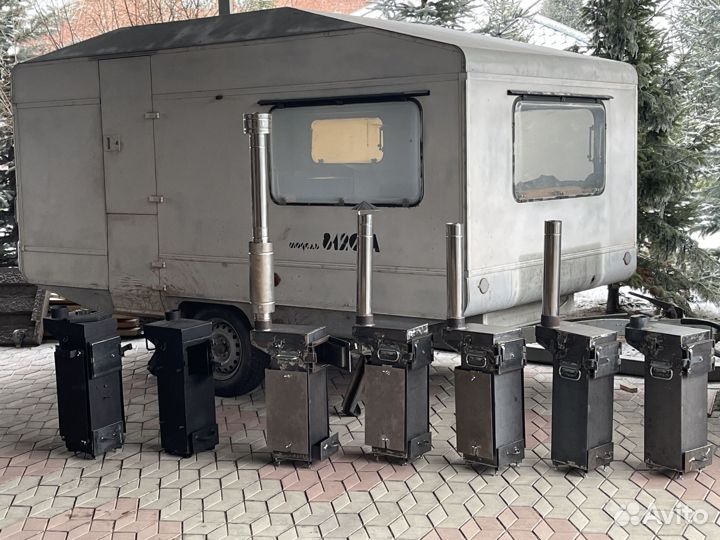 Печь для палатки длительного горения