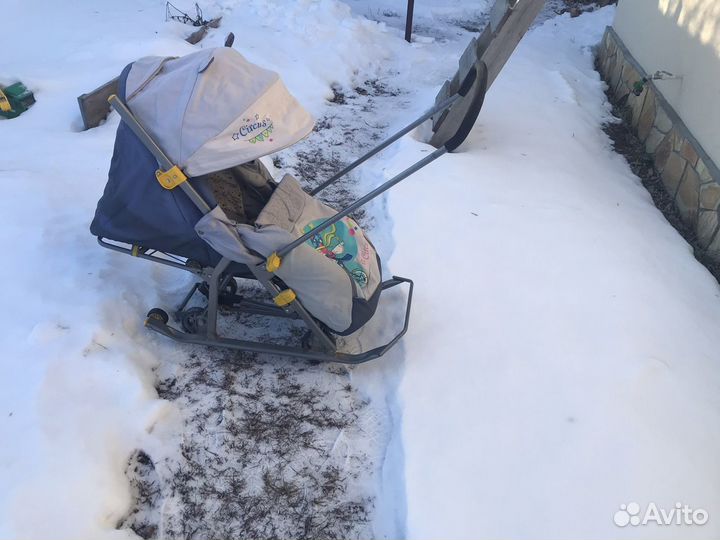 Санки коляска ника 7