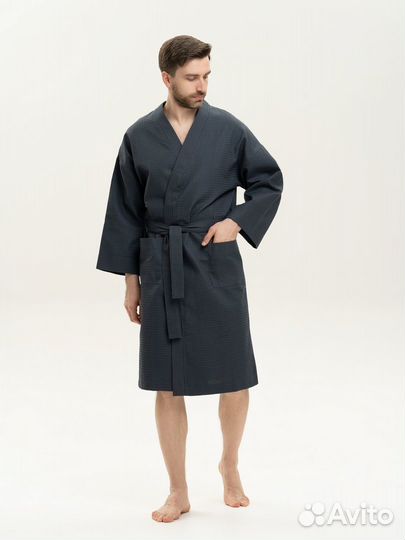 Халат банный вафельный Артикул 1458 - 1455