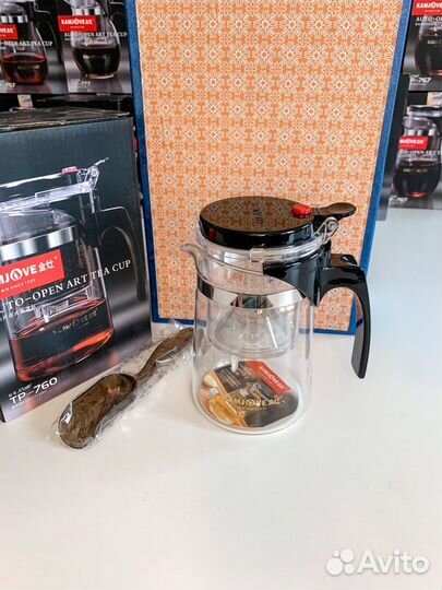 Стеклянный чайник Kamjove