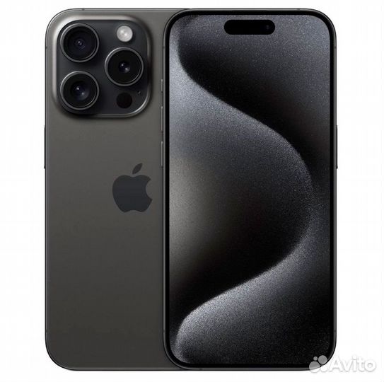 Смартфон Apple iPhone 15 pro 128Gb Black Titanium