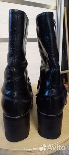 Сапоги женские натуральная кожа 35 размер