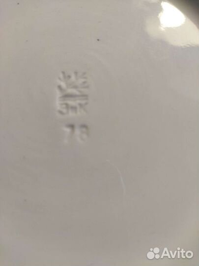 Тарелки, ваза для фруктов СССР