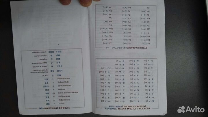 Учебник японского языка, словарь и прописи