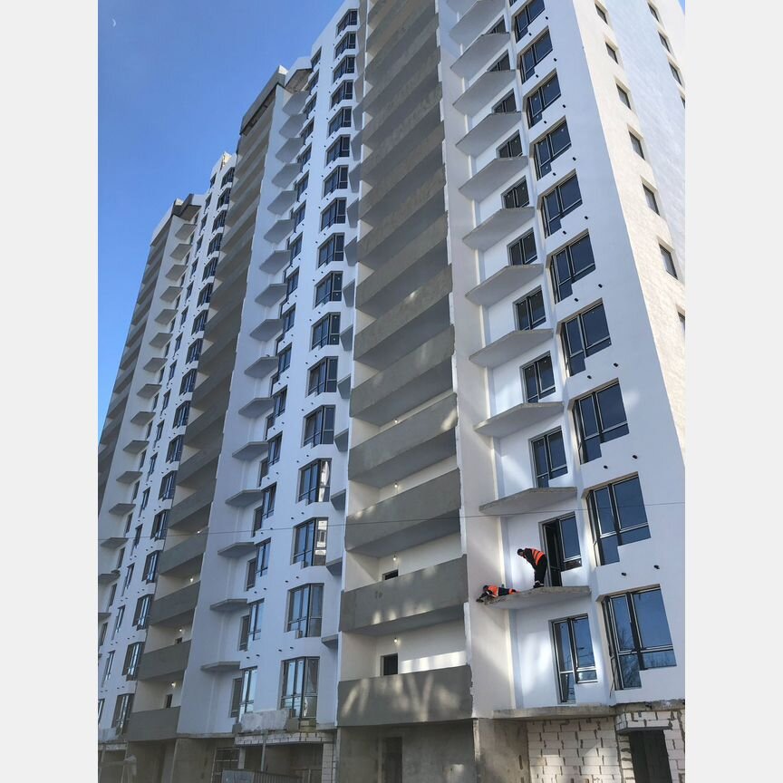 2-к. квартира, 43,6 м², 5/17 эт.