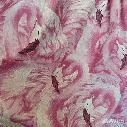 Ткань хлопок Птички Морриса шир.220 см