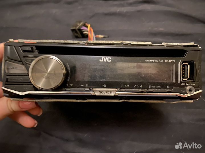 Магнитола jvc б/у