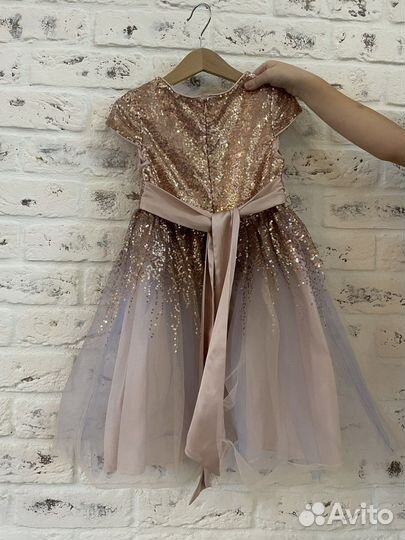Платье на новогодний утренник 110 размер