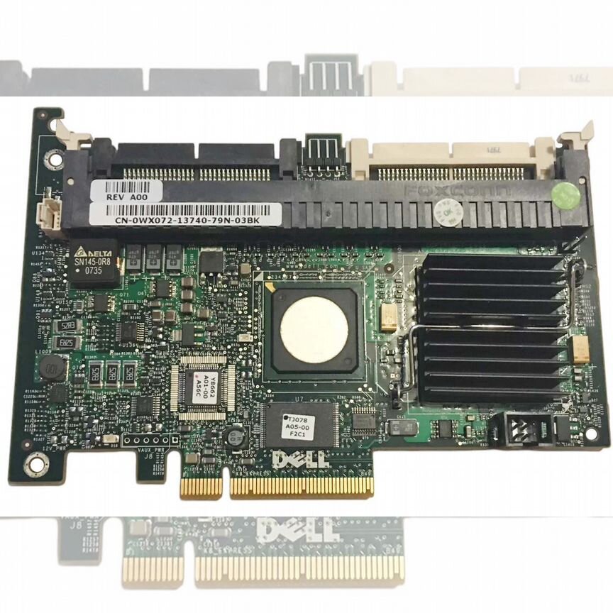 [E2K-UCS-51-B] Контроллер Dell 0wx072 Pci-E8x E2k-Ucs-51-B