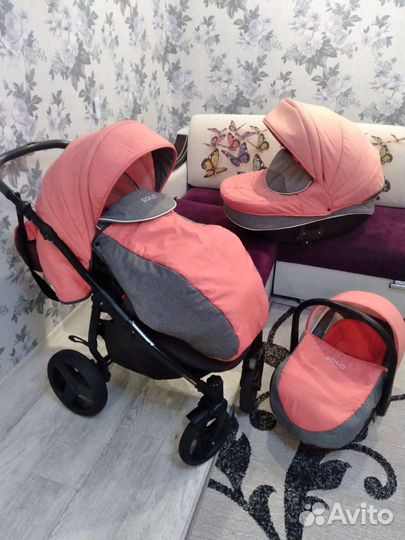 Коляска Solo Rudis 3 в 1