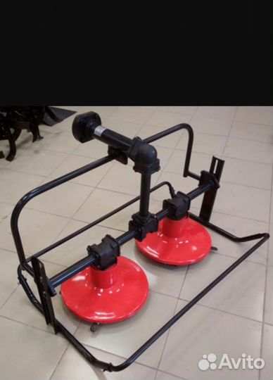 Роторная косилка на мотоблок