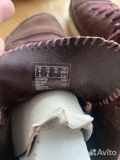 Мужские ботинки Clarks, 43 размер