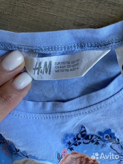 Вещи пакетом на девочку 110 116 h&m