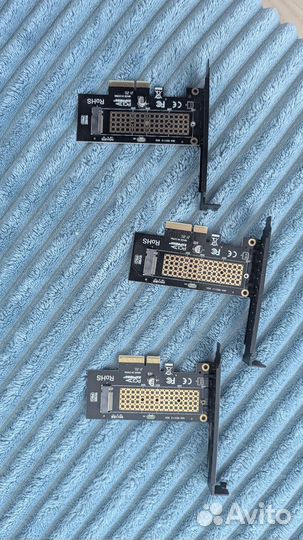 Адаптер M.2 на pcie X4 для SSD NVMe модель SK4