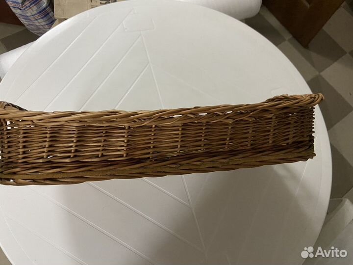 Поднос из натуральной лозы