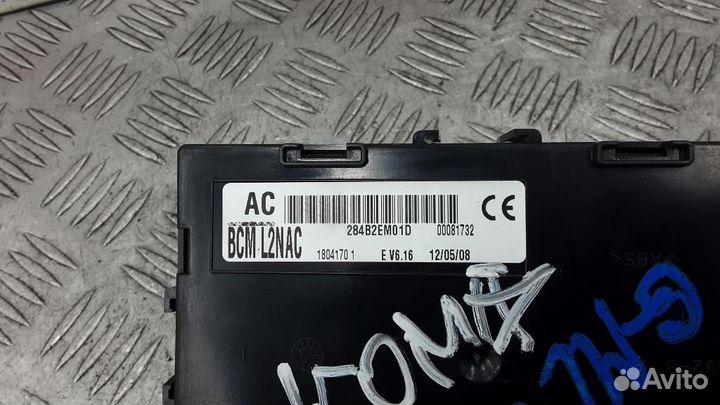 Блок комфорта Nissan Note