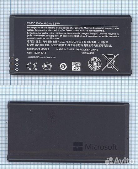 Оригинальный Аккумулятор MicroSoft Lumia 640