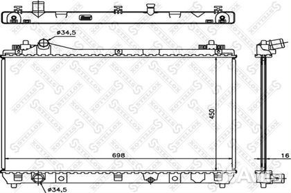 Радиатор охлаждения двигателя Suzuki Grand Vitara