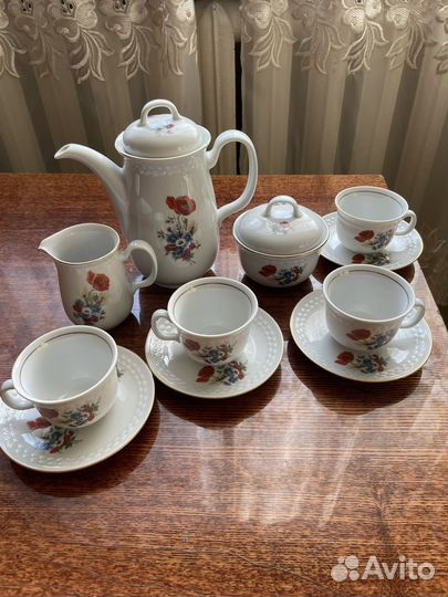 Кофейный сервиз kahla гдр