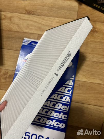 Фильтр салонный acdelco
