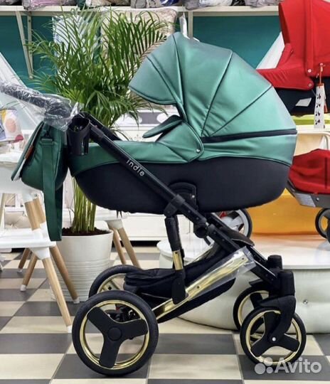 Коляска польская 2 в 1 indie